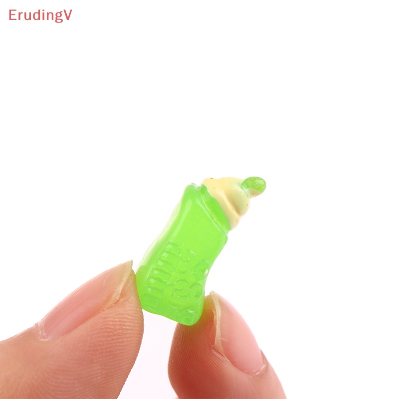 Bộ 5 Bình Sữa Mini Phát Sáng Dùng Trang Trí Xe Hơi DIY