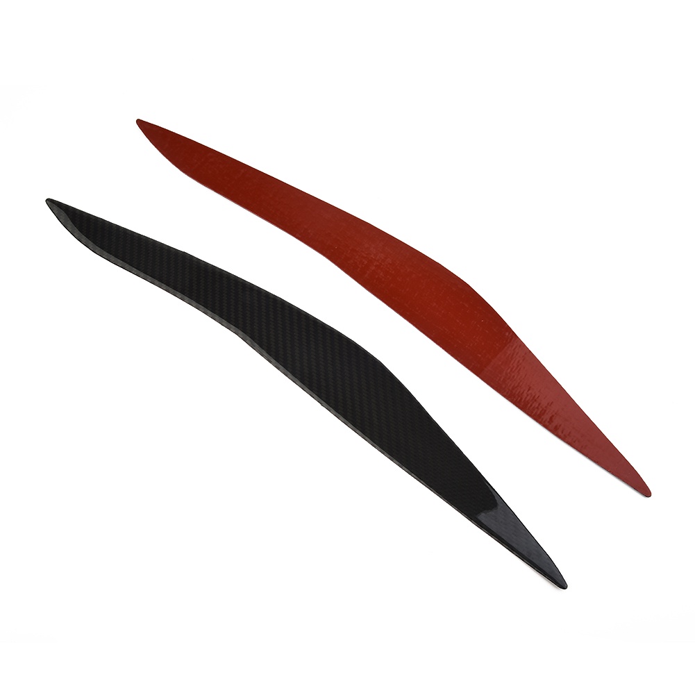 Miếng Dán Viền Đèn Pha Bằng Sợi Carbon Cho Xe Hơi BMW 5 Series F10 2010 2013