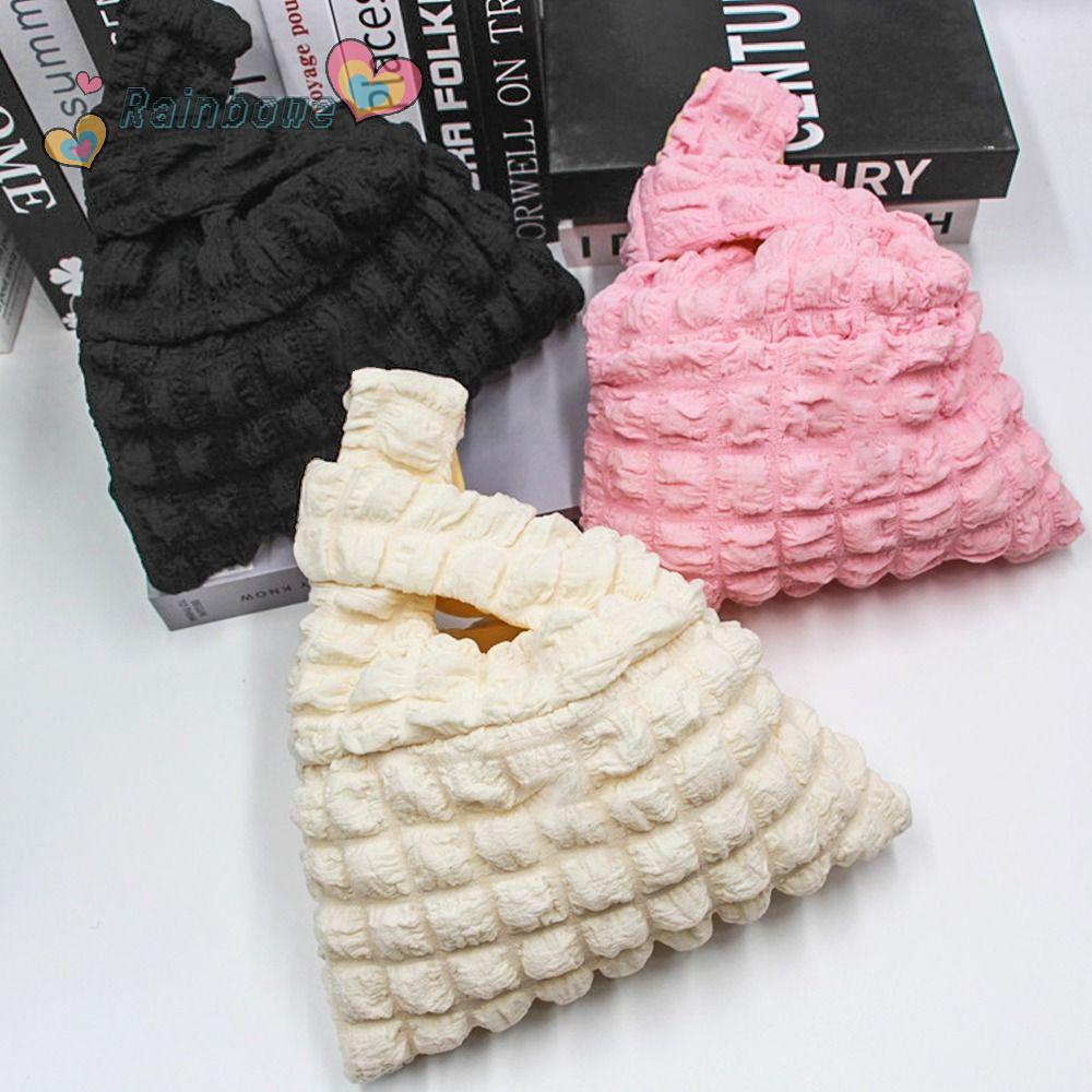 Túi Xách Đeo Vai Màu Cầu Vồng Cỡ Lớn Thiết Kế Đơn Giản