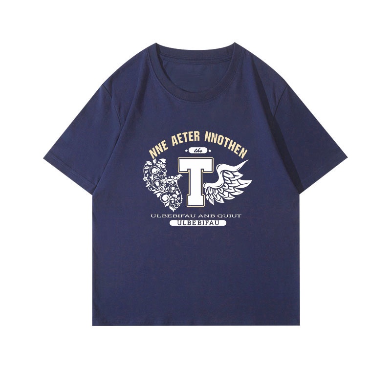 NRVP Áo Thun 100% Cotton Tay Ngắn Phong Cách Hàn Quốc Mới