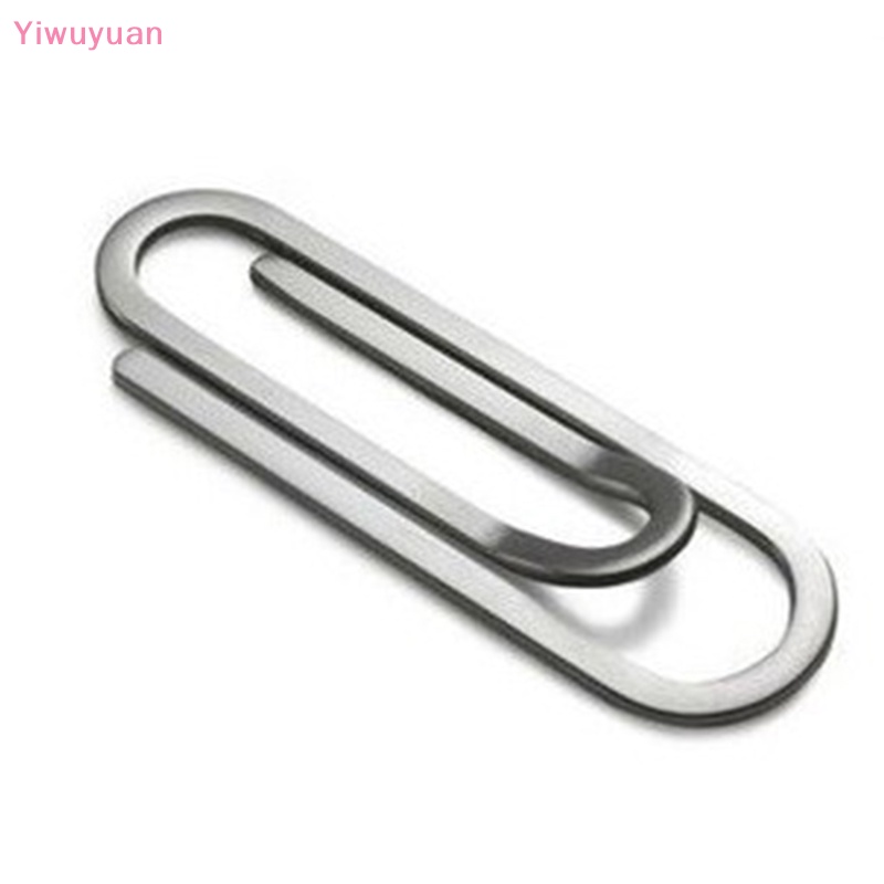 Kẹp Tiền / Thẻ Tín Dụng Bằng Thép Không Gỉ Mới