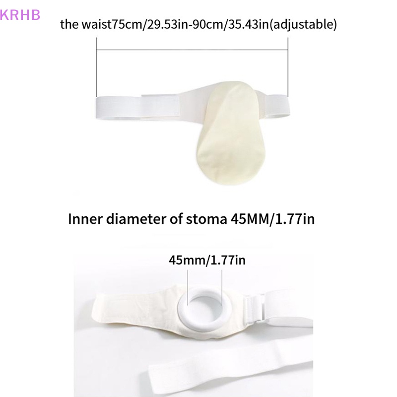 Túi Đeo Hông Bằng Silicon Thoát Nước Cho Urostomy Tiện Dụng Mới