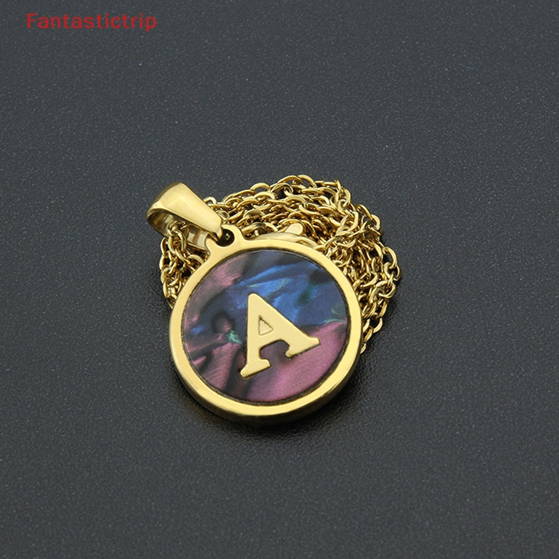 Vòng cổ Mặt 26 Chữ Cái Bằng Thép Không Gỉ Thời Trang Dành Cho Nữ