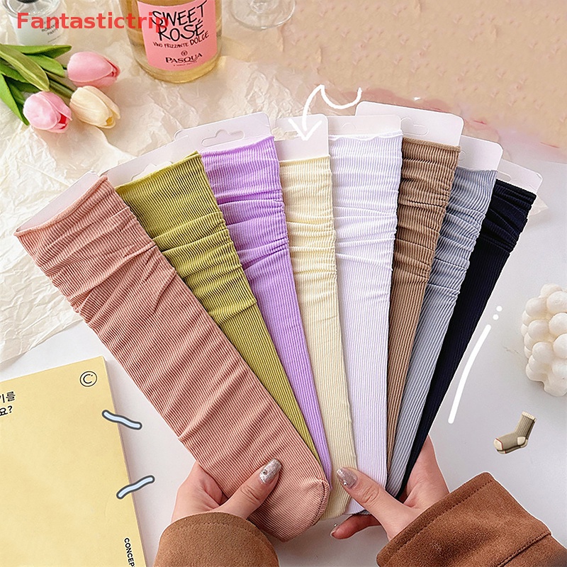 1 Đôi Tất Nylon Mỏng Thoáng Khí Màu Trơn Thời Trang Cho Nữ Mới