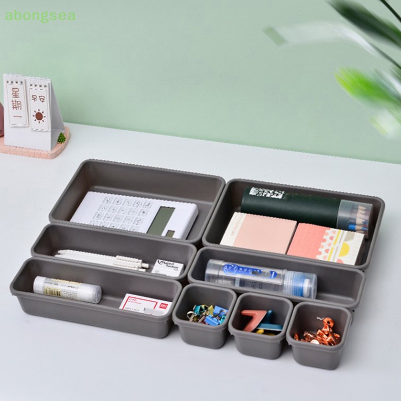 Abongsea Khay Đựng Đồ Trang Điểm Chia Ngăn Tiện Lợi