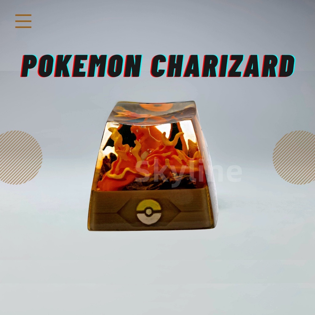 Nút Bàn Phím Artisan - Gengar Artisan Bằng Nhựa Resin Tùy Chỉnh Cá Tính Cho Bàn Phím Cơ Chơi Game