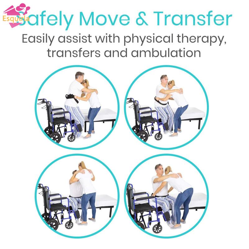 Đai di chuyển Esquirla có tay cầm chăm sóc bệnh nhân dễ dàng di chuyển