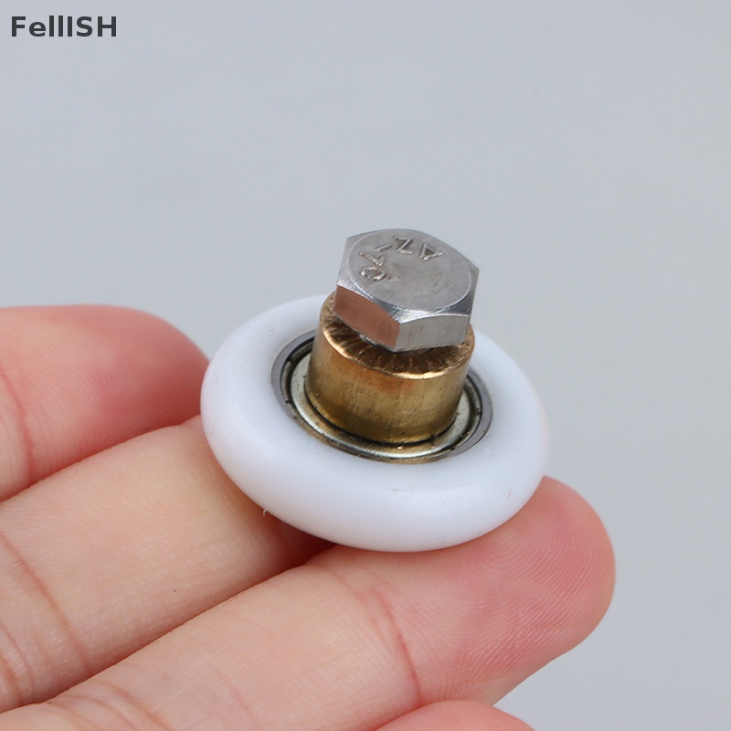 Bộ 4 Bánh Xe Ròng Rọc Chuyên Dụng Cho Cửa Kính Nhà Tắm 439br