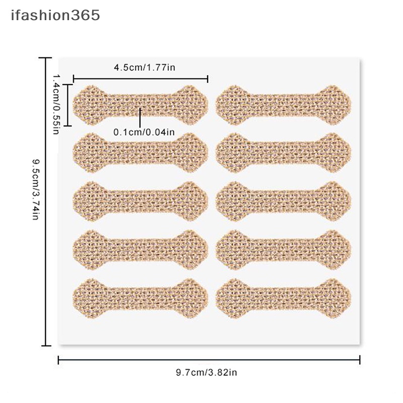 Set 4 / 10 Miếng Dán Chỉnh Hình Móng Chân Mọc Ngược ifashion365