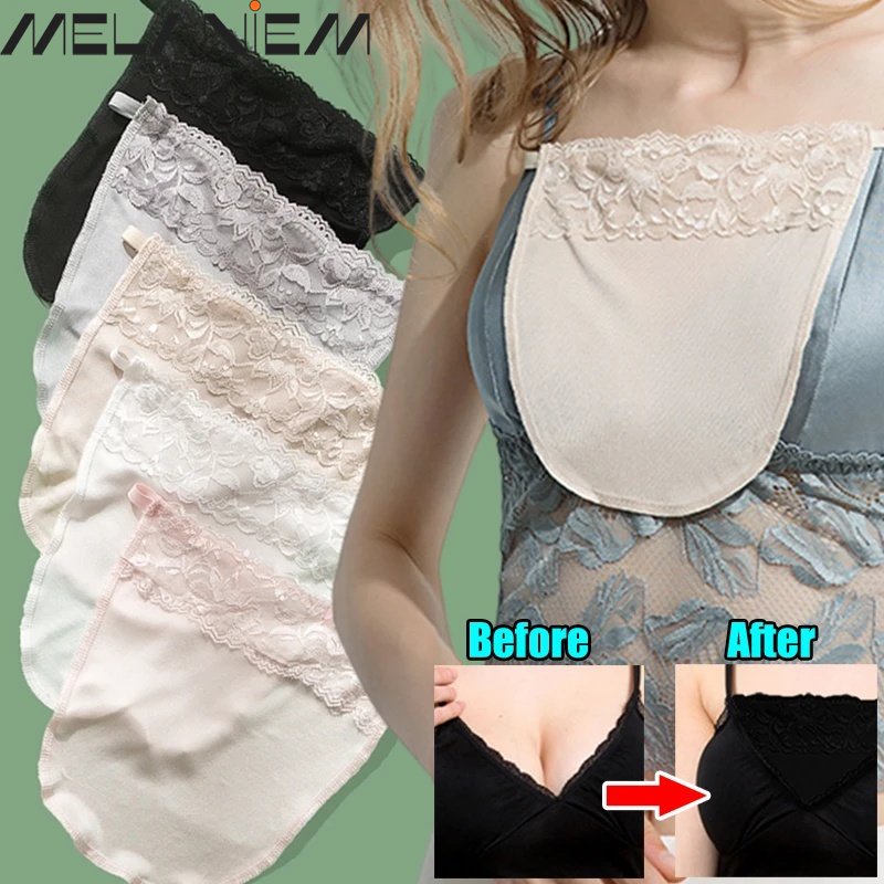 One Áo Lót Ren Không Tay Thoáng Khí Mềm Mại Chống Lộ Dành Cho Nữ