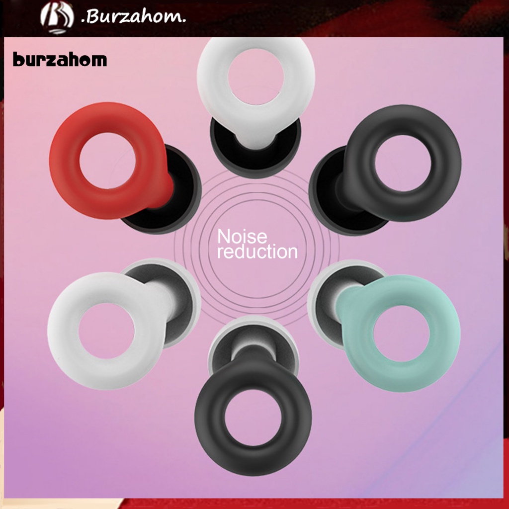 1 Cặp Nút Bịt Tai Chống Ồn Chống Ồn / Chống Ngáy Có Thể Tái Sử Dụng