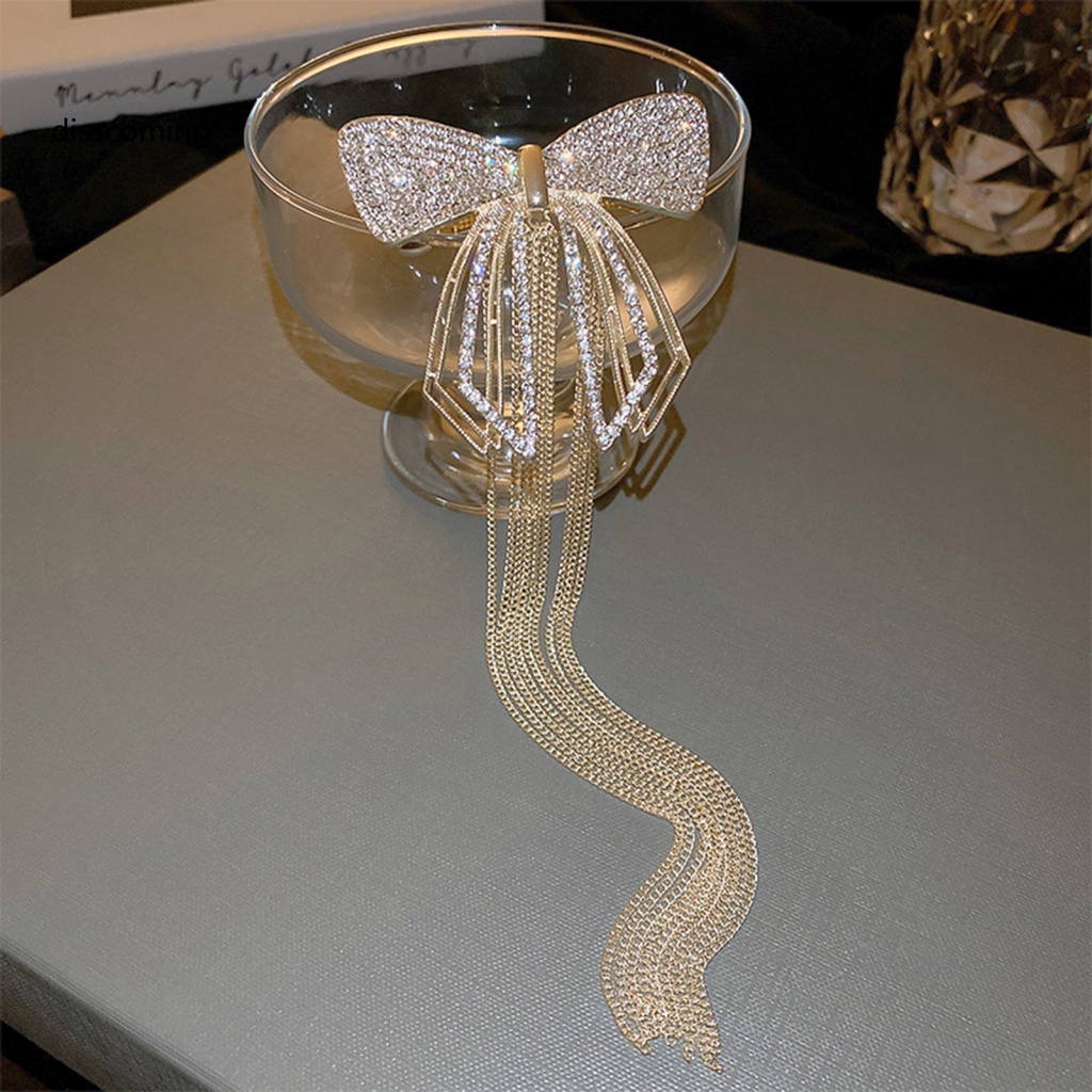 Băng Đô SL SL SL SL SL| Kẹp Tóc Nơ Tua Rua Đính Đá Lấp Lánh Cho Nữ