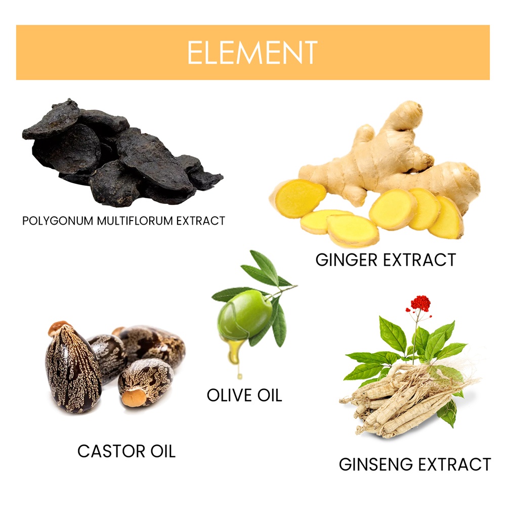 Eelhoe Tăng Trưởng Tóc Dầu Gội Chống-Shedding Chăm Sóc Tóc Gừng Chăm Sóc Nuôi Dưỡng Tóc Nang Sửa Chữa Chăm Sóc Tóc Xà Phòng-Ampere