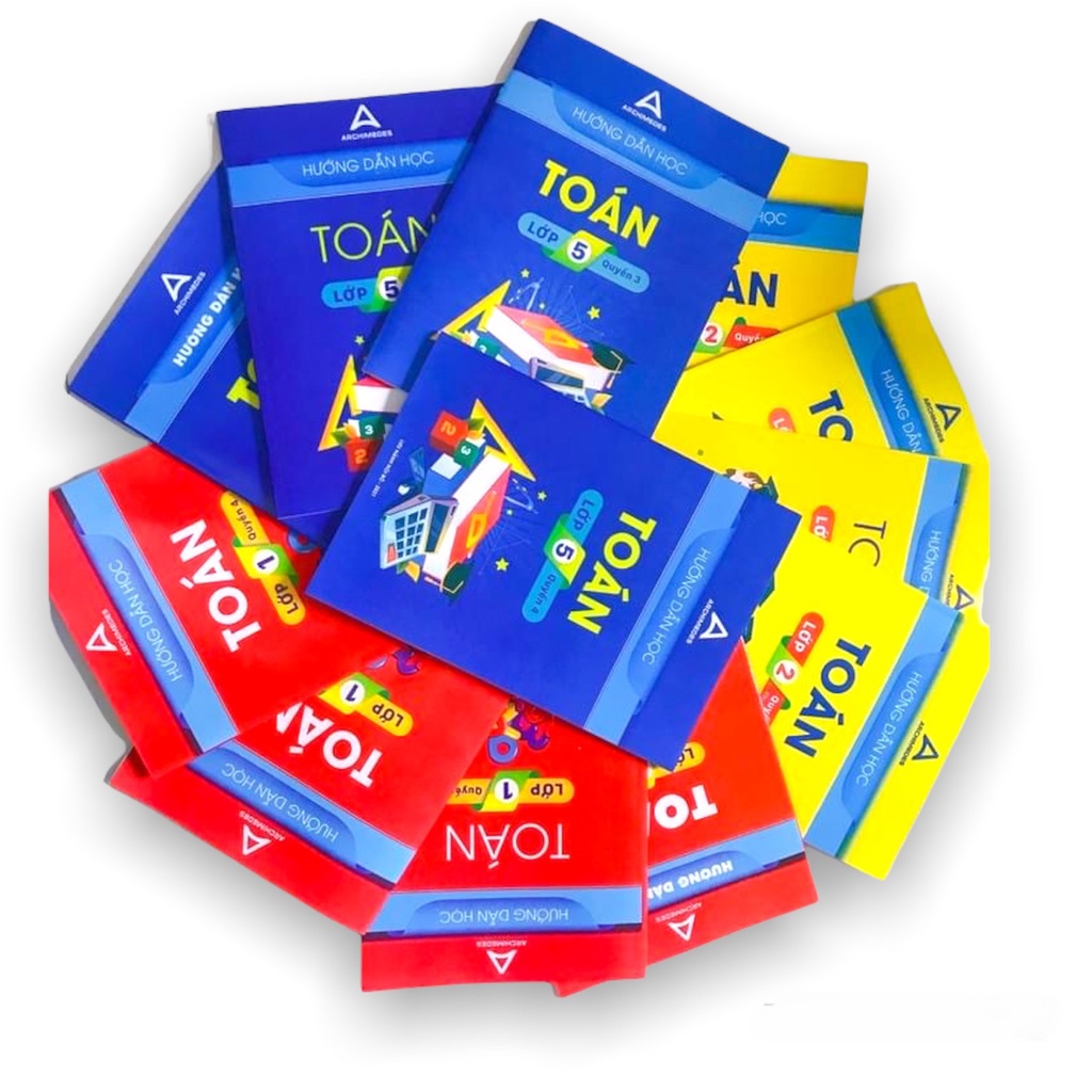 Bộ Toán ARCH 4 cuốn - HD Toán học trường Archimedes