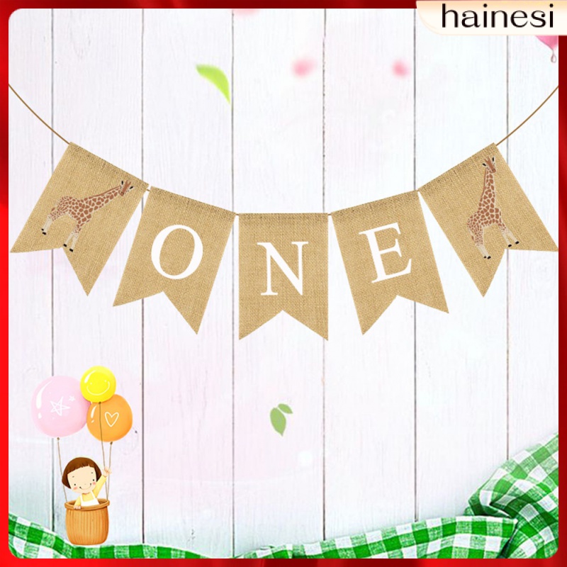 Dây Cờ Treo Trang Trí Sinh Nhật 1 Tuổi Cho Bé