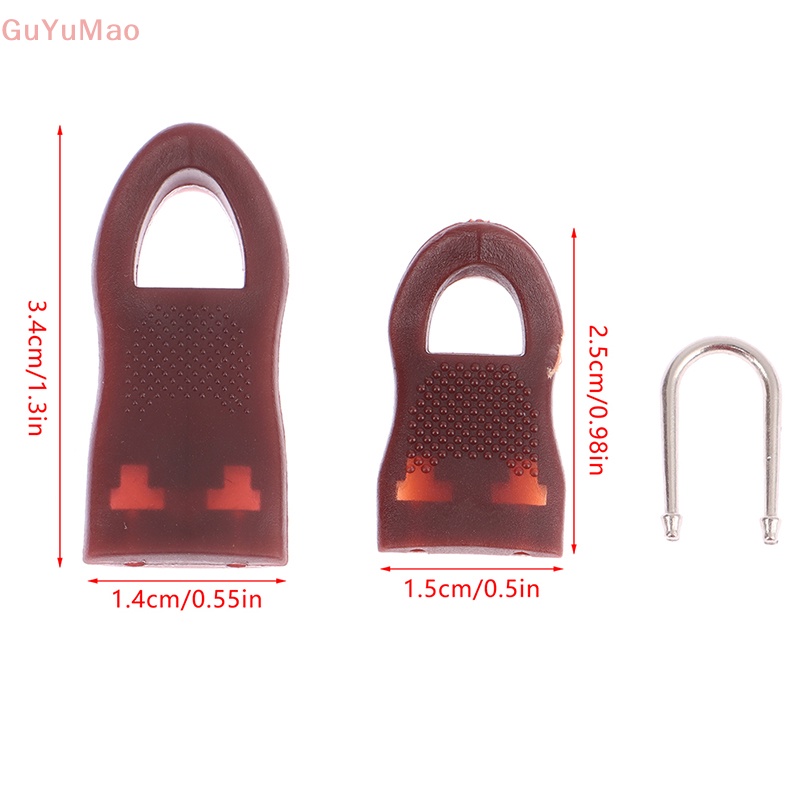 [cxGUYU] Set 5 Dây Khóa Kéo Có Thể Tháo Rời Dùng Để Cố Định Túi Xách / Giày Bốt / Áo Khoác / Lều / Cao Su Prt