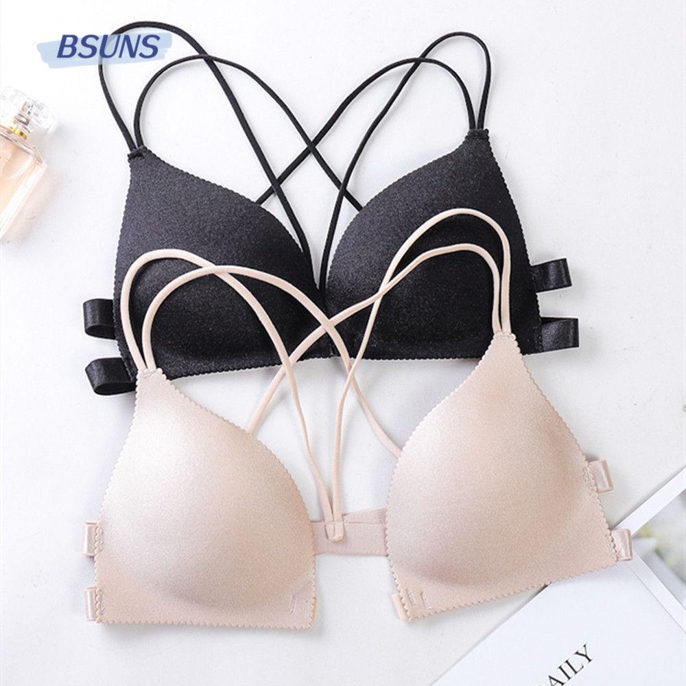 Áo Ngực Cài Trước Hình Tam Giác Cài Khóa Trước Thiết Kế Lưng Quyến Rũ