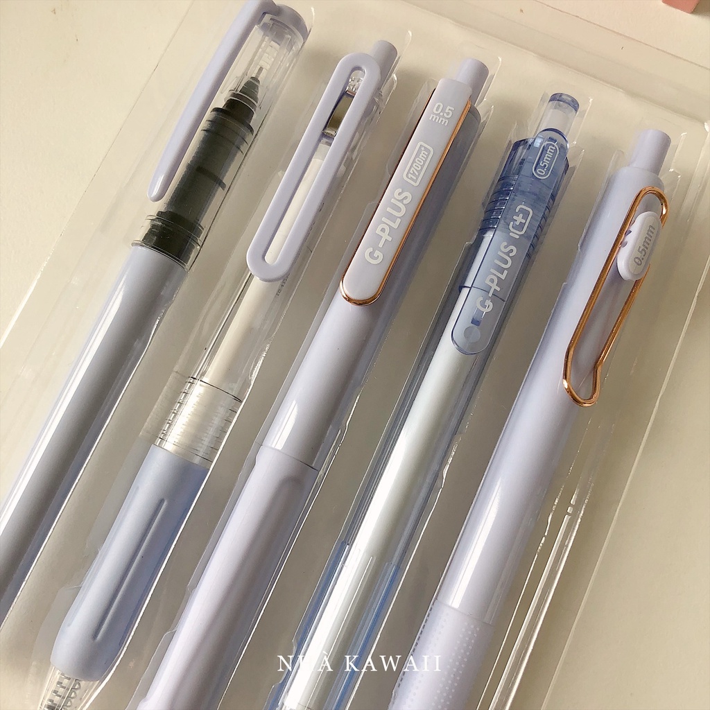 Set bút gel đen ngòi kim cao cấp Languo bản giới hạn