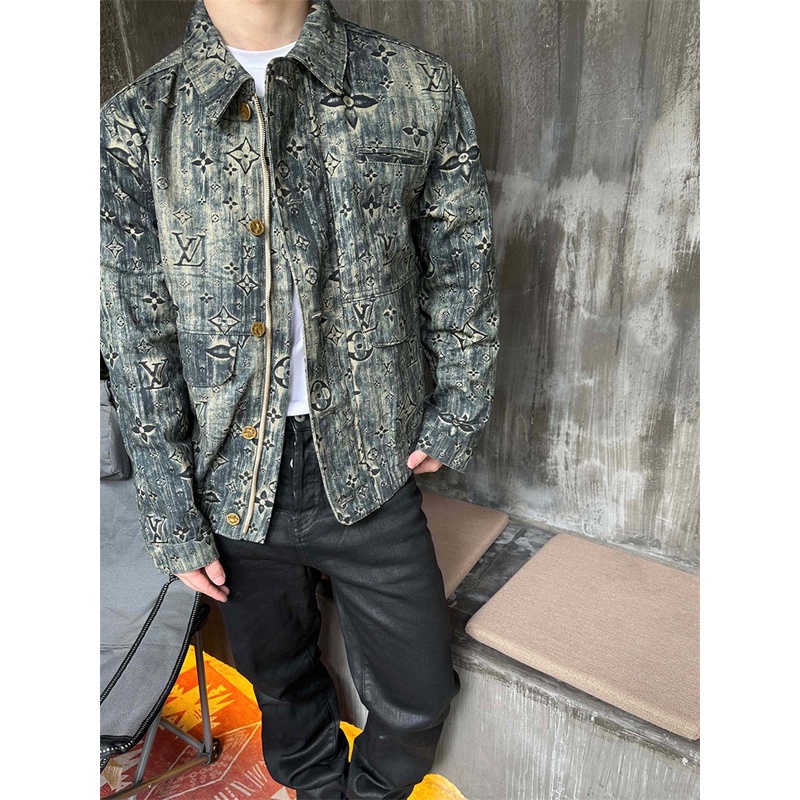 Áo Khoác denim Thời Trang Đường Phố Cao Cấp L88V88- Cho Nam Và Nữ L88V67U54W