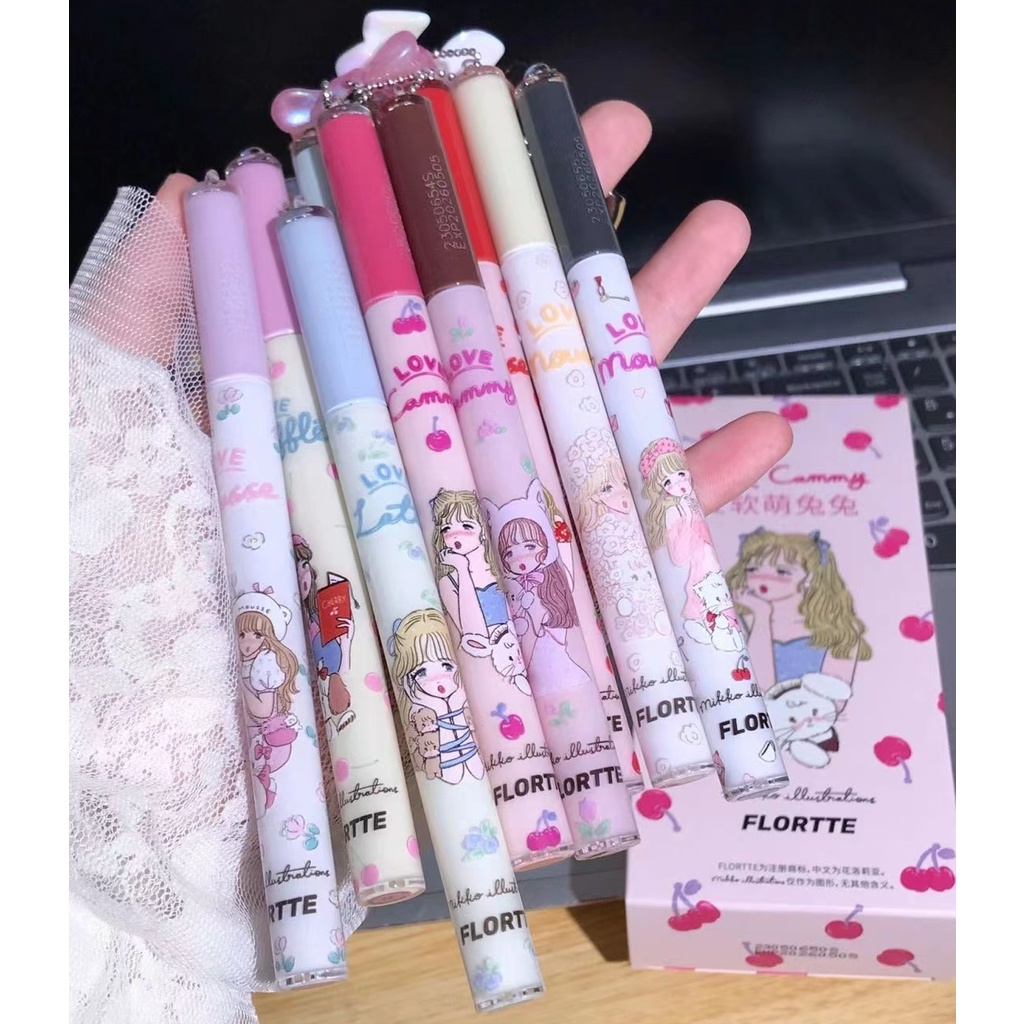 Bút Kẻ Mắt Chống Nước Mượt Mà Như Tơ Tằm Thương Hiệu FLORTTE MIKKO