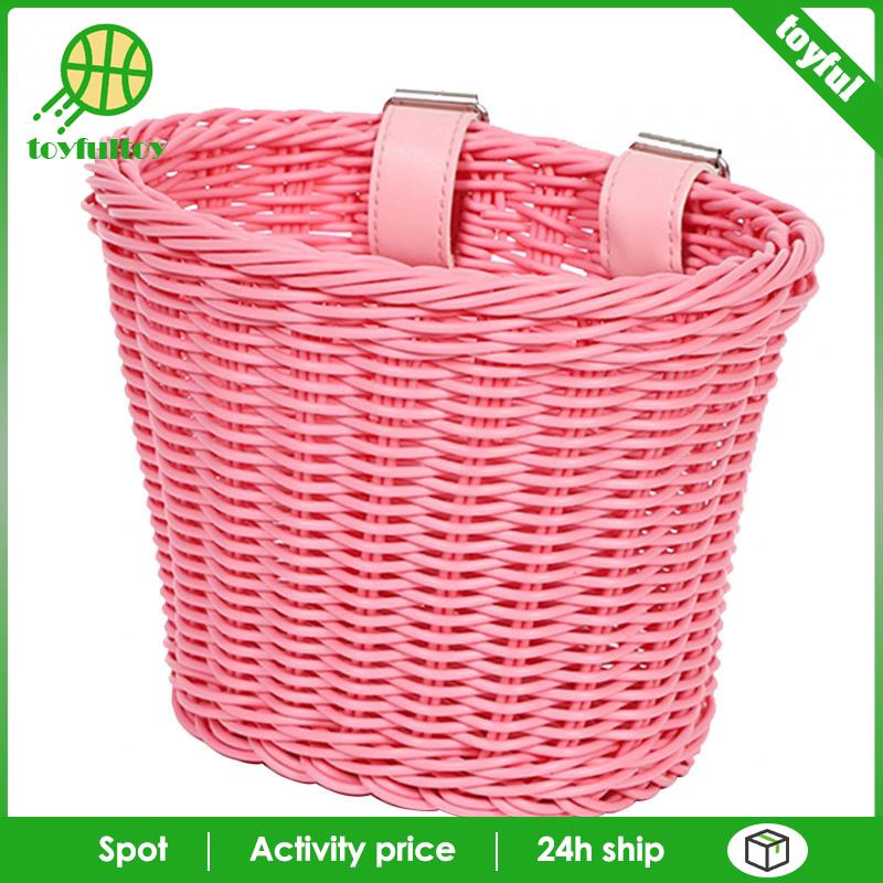 Giỏ Đựng Đồ Gắn Tay Lái Xe Đạp Dễ Lắp Đặt Cho Bé