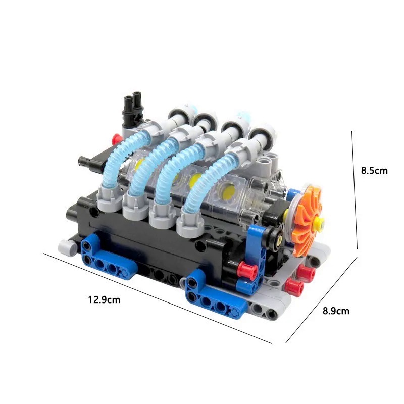 Mô Hình Đồ Chơi Lego Lắp Ráp Động Cơ Xe Hơi Ferrari Mini