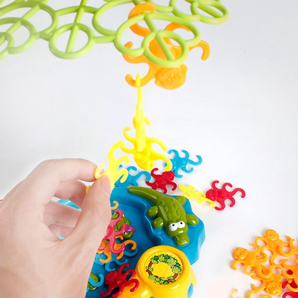 Bộ Trò Chơi Cân Bằng Bằng Bằng Nhựa Hình Chú Khỉ Vui Nhộn Cho Gia Đình