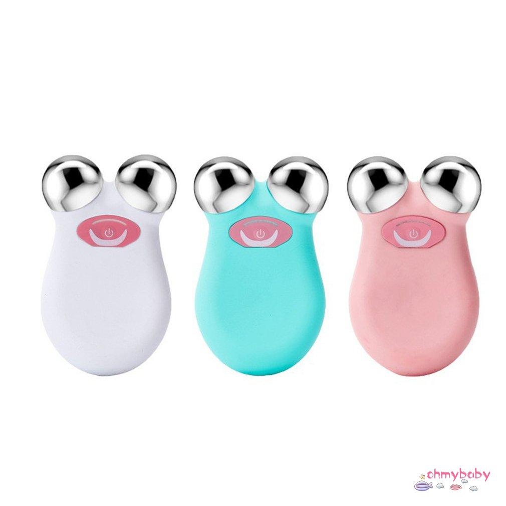 [Ready] Chăm Sóc Da Mặt Dụng Cụ Nâng Cơ Xoay 360 Microcurrent Máy Massage Chống Lão Hóa Loại Bỏ Nhăn Lông Mi Giả [Z/15]