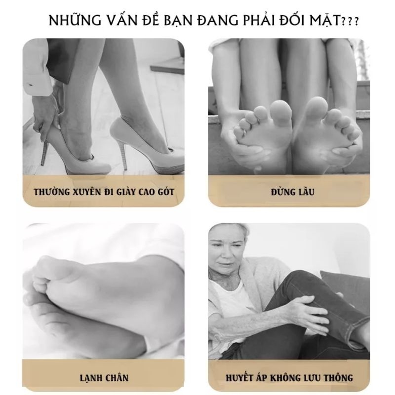 Thảm Massage Chân Xung Điện Máy mát xa chân EMS 8 chế độ, Thảm điện mát xa bàn chân thư giãn cơ bắp