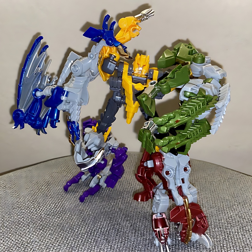 Đồ Chơi Robot Biến Hình Năm Trong Một Cho Bé