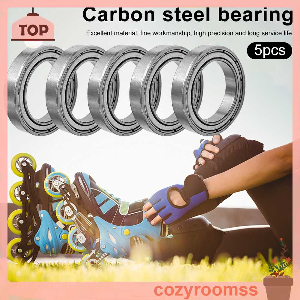 Set 5 Vòng Bi Bằng Thép Các Bon Cao Cấp Cho Xe Ô Tô Đồ Chơi