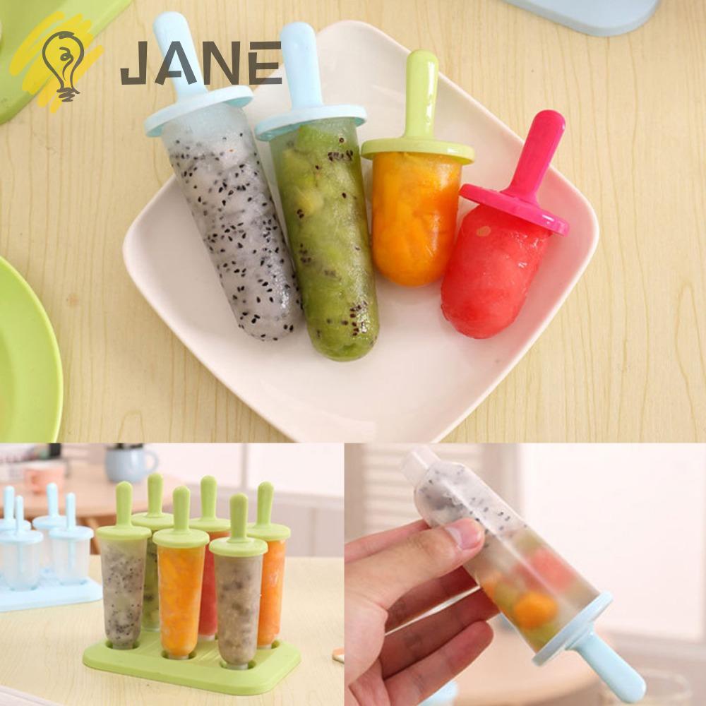 Khuôn Làm Kem Que Hình Tròn DIY