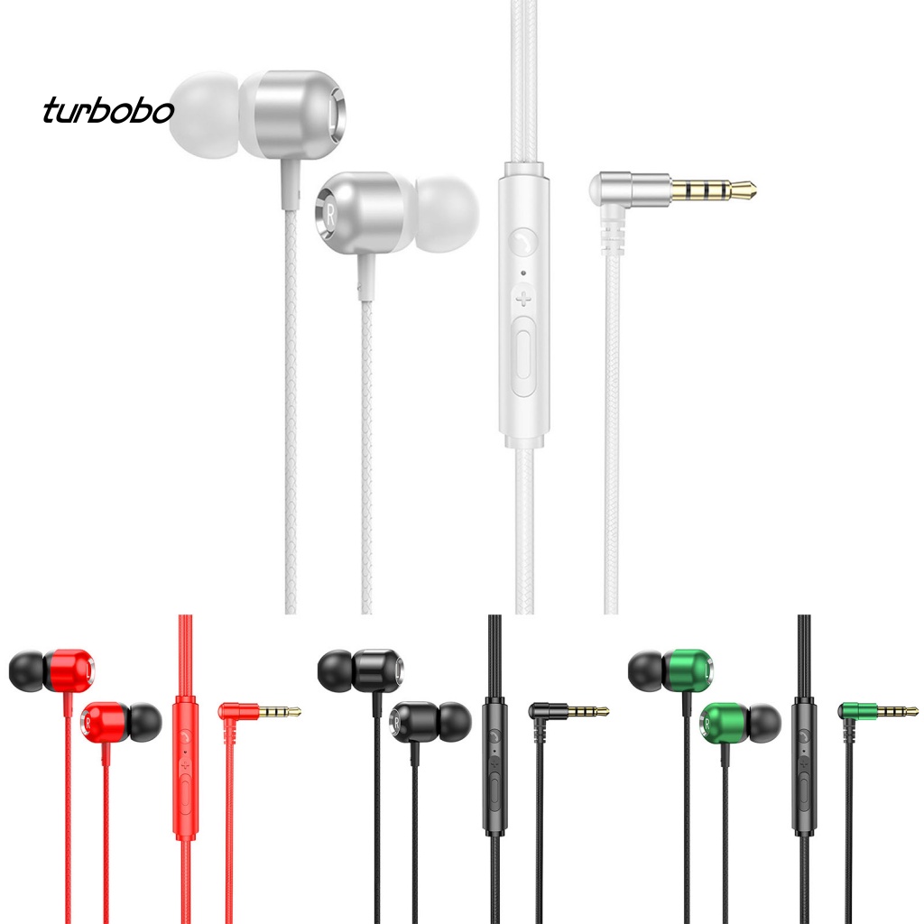 Tai Nghe Nhét Tai Jack 3.5mm Có Micro Thiết Kế Thời Trang Điện Thoại