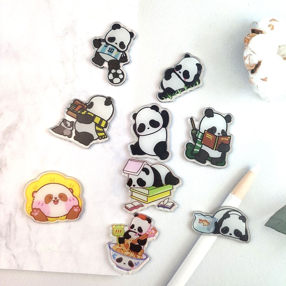 Nam Châm Hít Tủ Lạnh Hình Gấu Trúc Hoạt Hình Dễ Thương