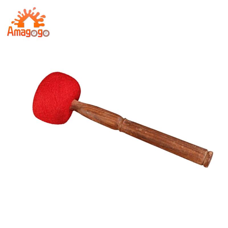 Dùi trống bát amagogo Tây Tạng làm bằng len thủ công có âm thanh thư giãn