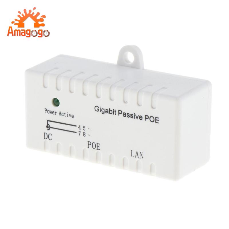 Cáp nguồn Gigabit Ethernet Amagogo PoE DC 12V-52V cho camera IP điện thoại