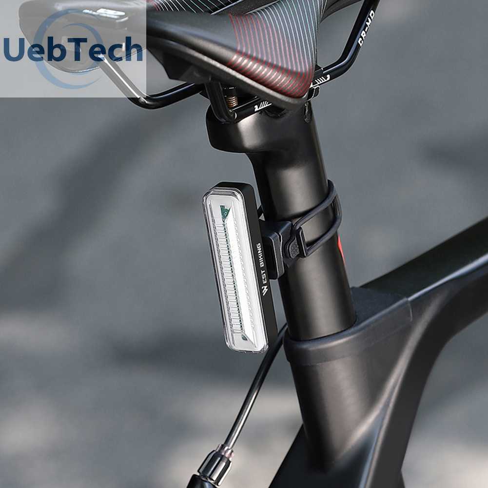 Đèn Hậu Chống Thấm Nước 30LM 400mAh Type-C USB Có Thể Sạc Lại Dành Cho Xe Đạp