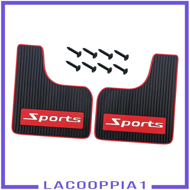 [Lacooppia1] Set 2 Tấm Chắn Bùn Bùn Cho Xe Ô Tô