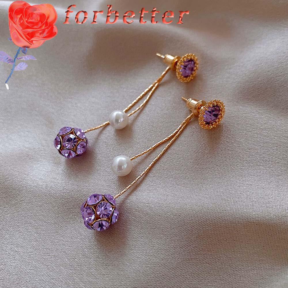 Khuyên Tai Dáng Dài Mặt Hình Trái Tim Phong Cách Hàn Quốc Thời Trang Cho Nữ