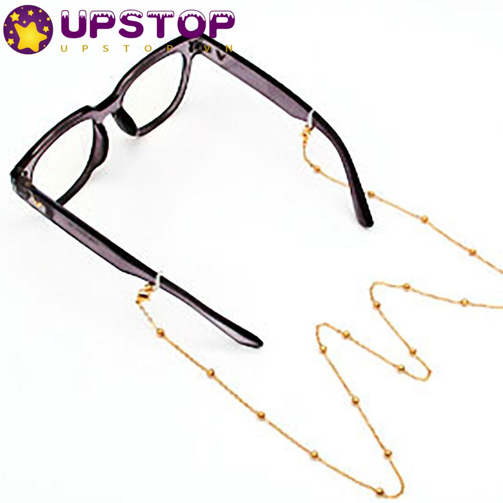 Dây Đeo Mắt Kính Đính Hạt Cườm Kim Loại Độc Đáo