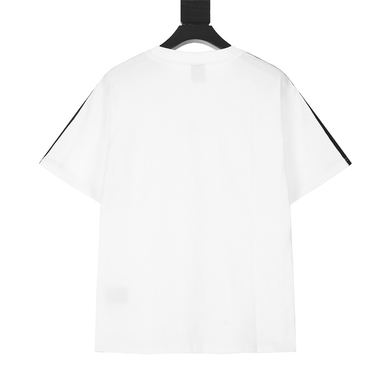 Áo Thun Tay Ngắn Cổ Tròn Thêu logo Thời Trang