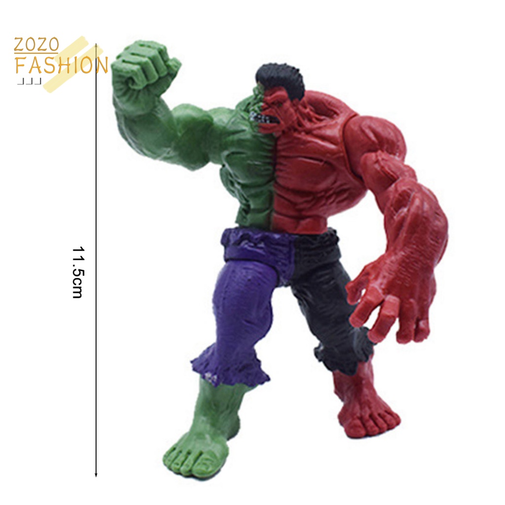 Bộ 4 Mô Hình Nhân Vật Hulk Dùng Trang Trí