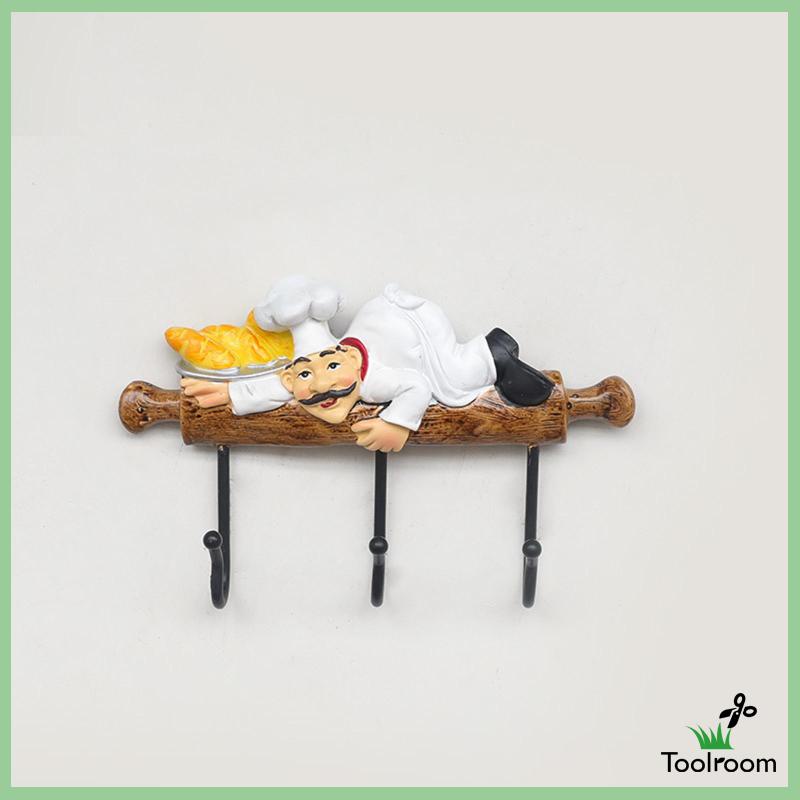 Móc Treo Khăn / Áo Khoác / Chìa Khóa Đa Ứng Dụng Cho Nhà Bếp