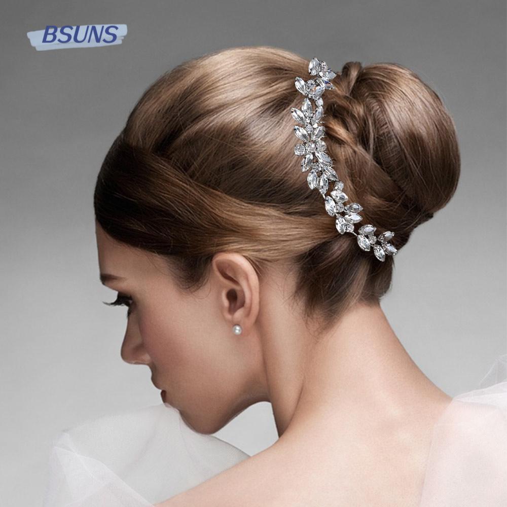 Lược Cài Tóc Cô Dâu Đính Đá Sang Trọng