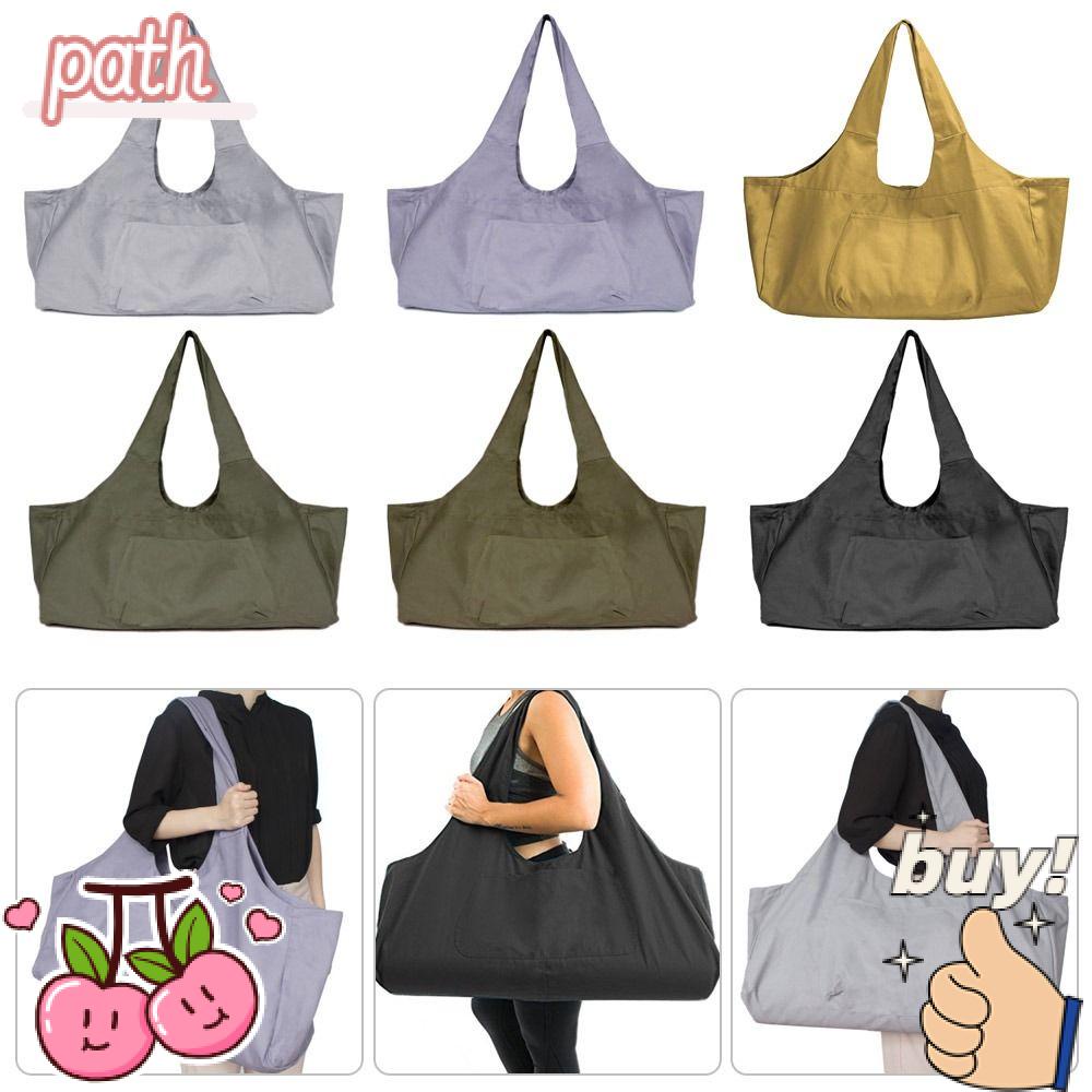 Túi Đựng Thảm Tập Yoga Bằng Vải Canvas Nhiều Màu Sắc