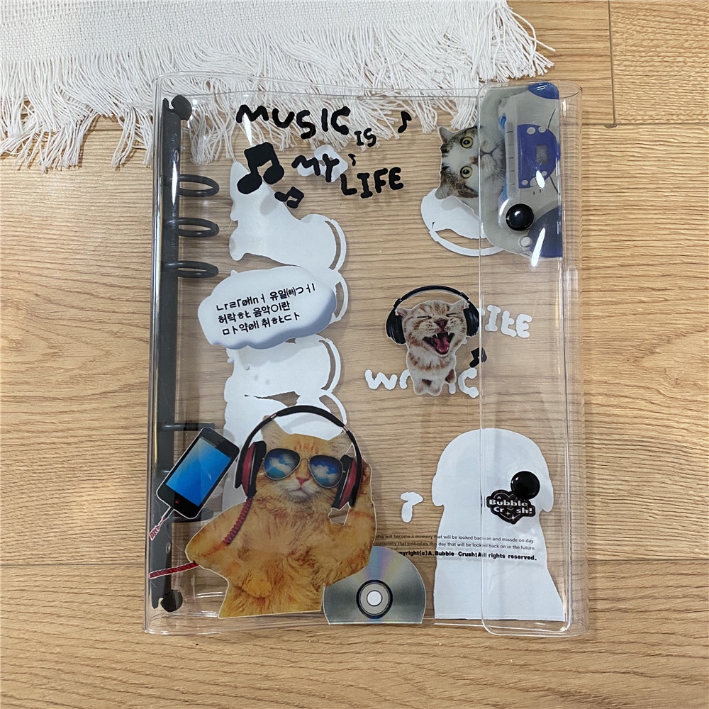 Album Ảnh 6 Lỗ Trong Suốt Khổ A5 10cm 17cm