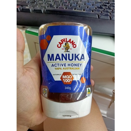 Mật ong hoa manuka capilano active honey mgo100 + 340g Healthy care Extate Official Mall