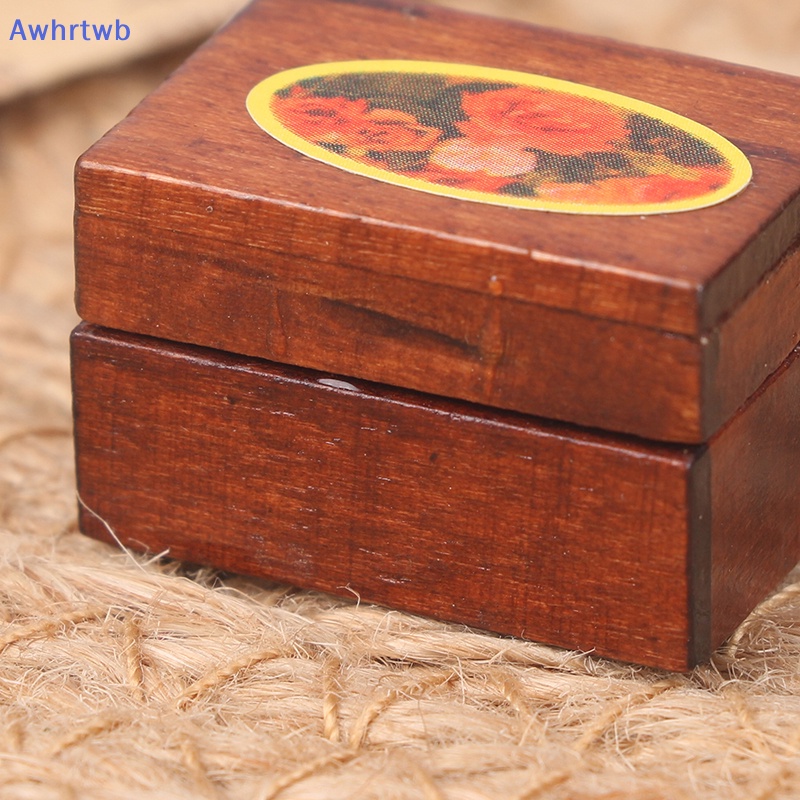 1 Bộ Hộp Trang Sức Mini Cho Nhà Búp Bê Mới