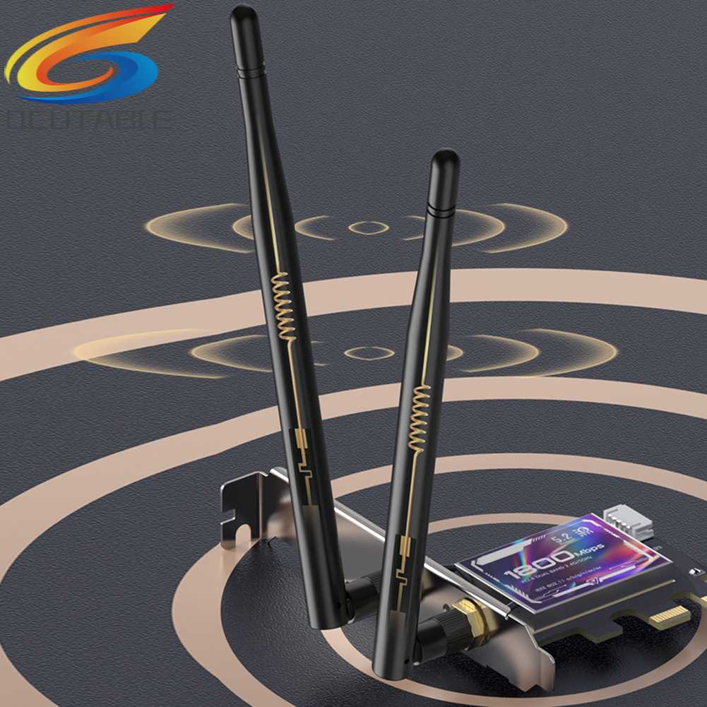 Bộ Chuyển Đổi WiFi 802.11N / G / B / A / AC / AX WIFI6 / Bluetooth 5.2 Cho Windows 10 / 11