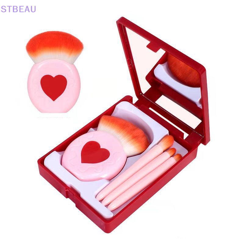 Set 4 Cọ Trang Điểm Chuyên Nghiệp Chất Lượng Cao